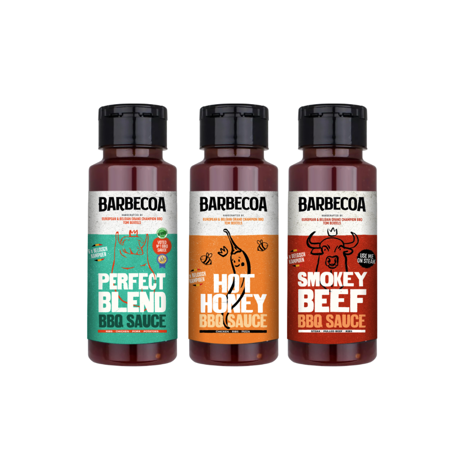 Bundel BBQ saus (3 x 250 ml)