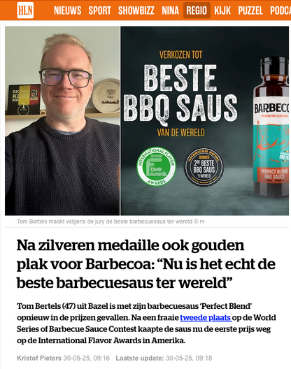 Perfect Blend BBQ Saus 🥇